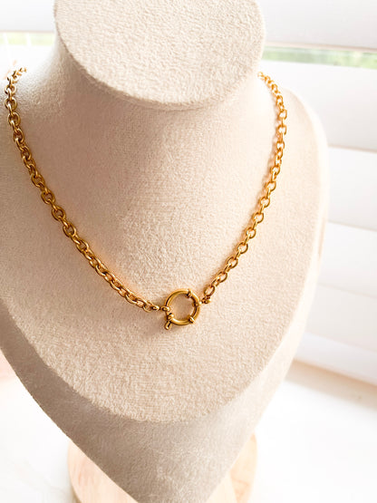 Siena Carabiner Necklace
