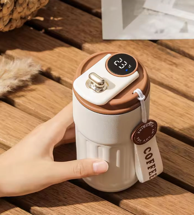 Digital Temperature Coffee Travel Mug