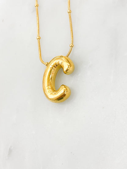 Bubble  Alphabet Necklace  image 9