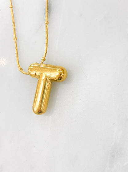 Bubble  Alphabet Necklace  image 7