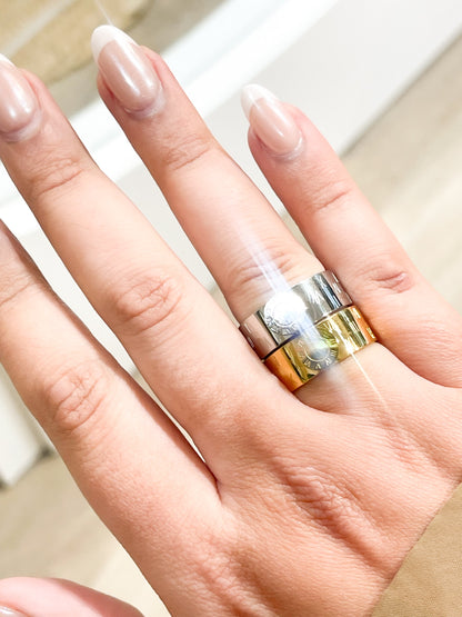 Gold Roman Ring49 image 3