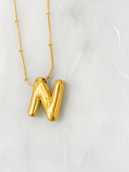 Bubble  Alphabet Necklace  image 3