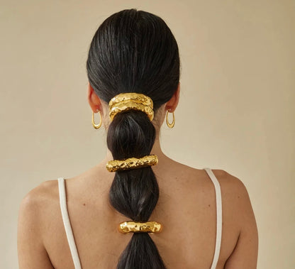 Double hammered Hair Cuff  image 2