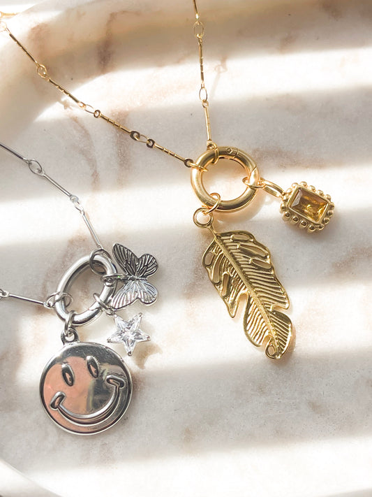 Smile Charm - Gold