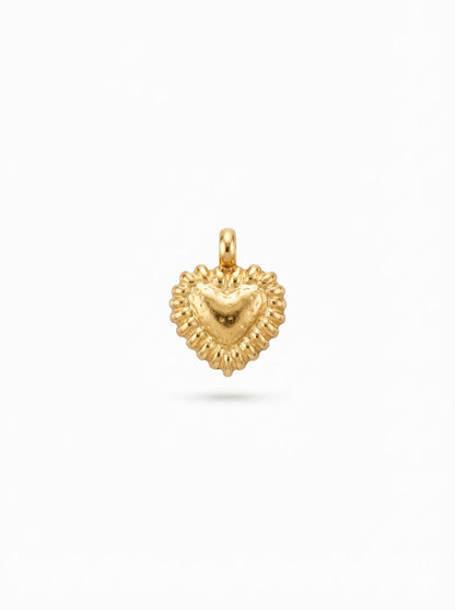 Golden Heart Charm
