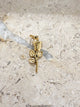 Gold Rose Charm
