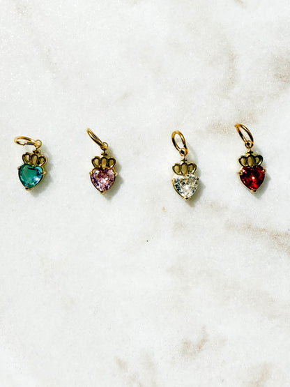 Royal Heart Charms