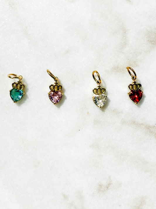 Royal Heart Charms