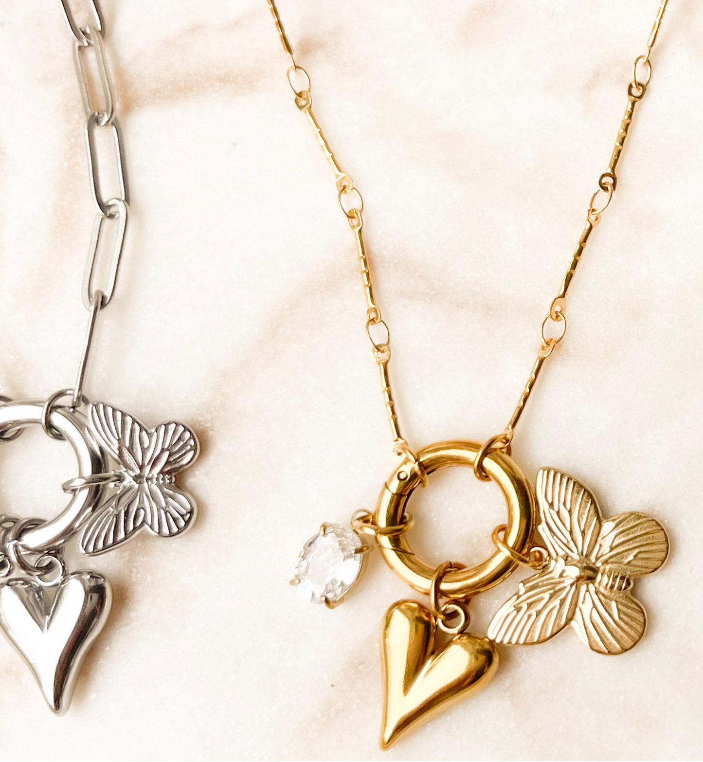 Golden Butterfly Charm