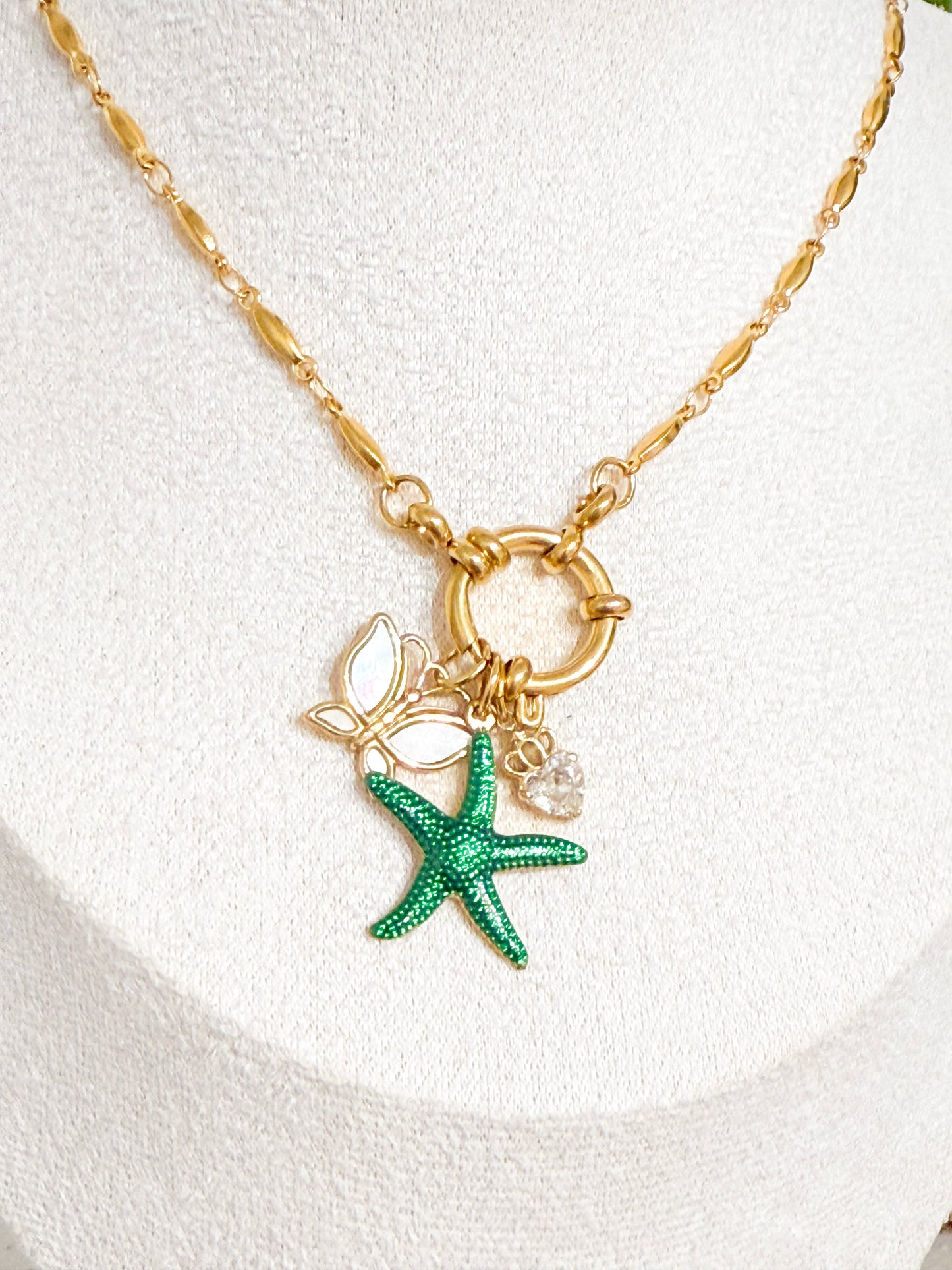 Seafoam Spark charm