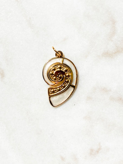 Moon Shell Charm