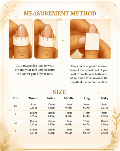 Press-On Nail Lucky Scoop