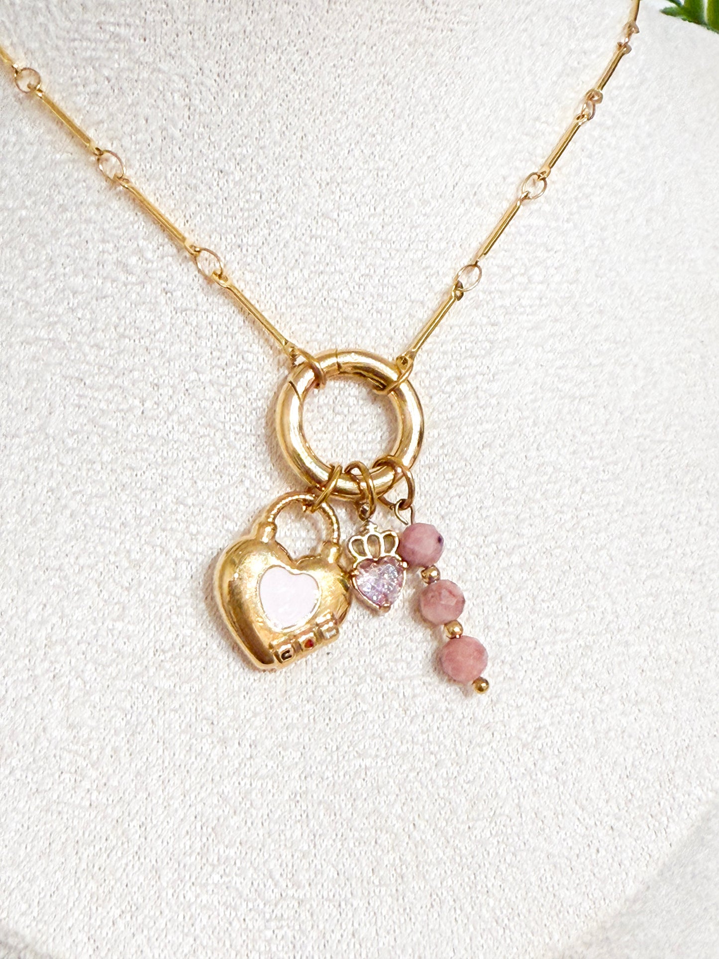 Sweetheart Lock Charm
