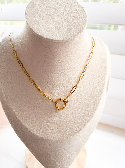 Lena Carabiner Necklace