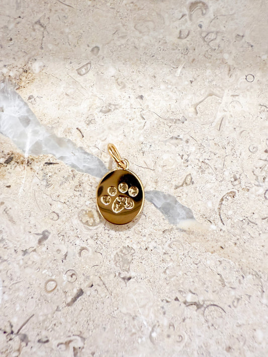 Paw Print Charm