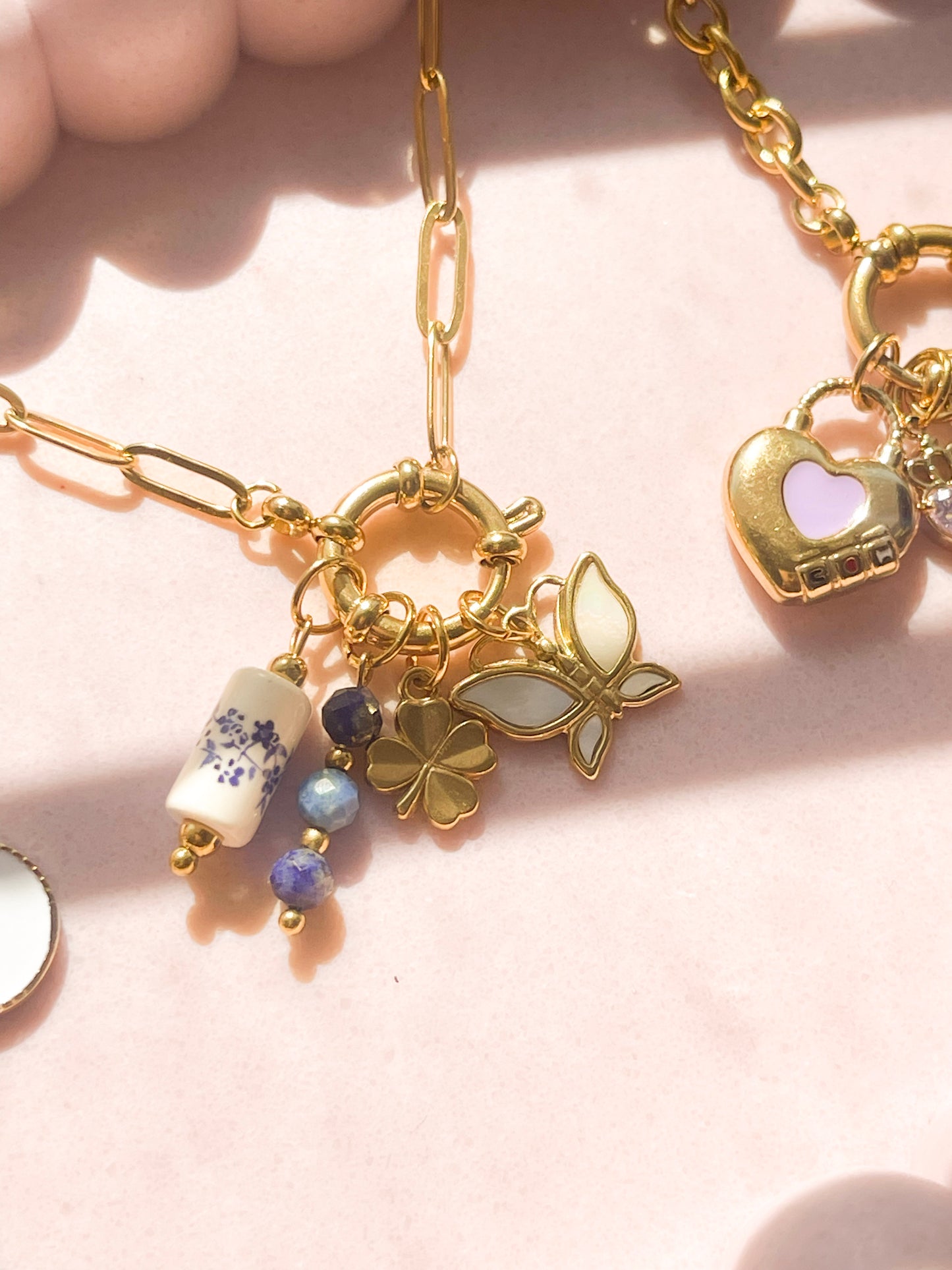 Lapis Lazuli Bead Charm