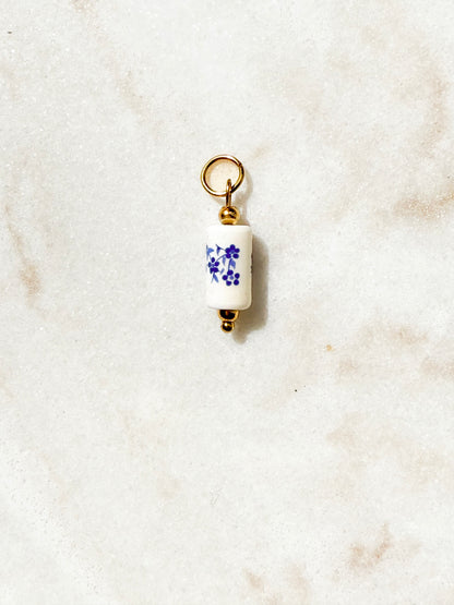 Floral Scroll Charm