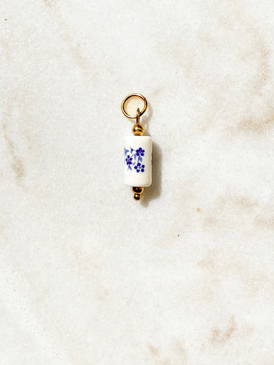 Floral Scroll Charm