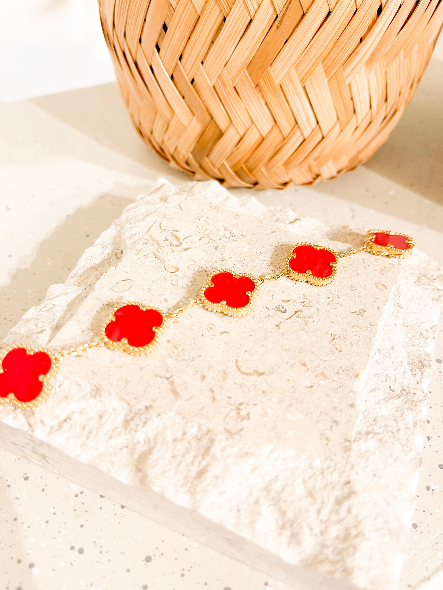 Red Clover Bracelet