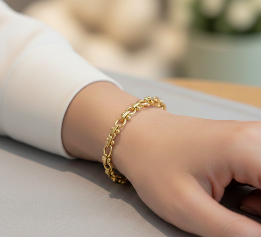 Golden Rhythm Bracelet