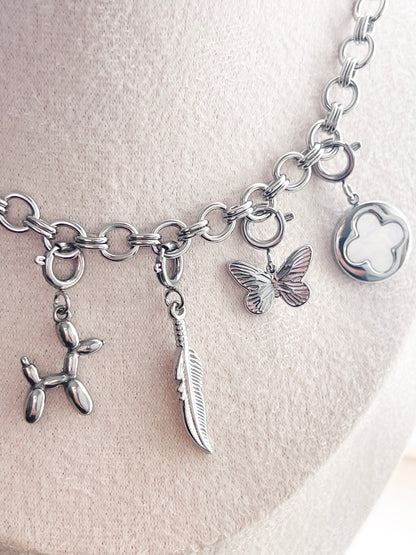Arya Chain Necklace - Silver