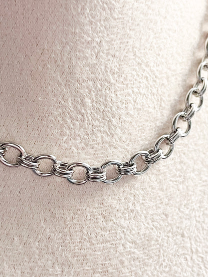 Arya Chain Necklace - Silver
