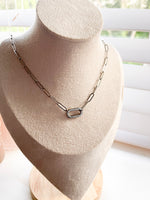 Aria Carabiner Necklace