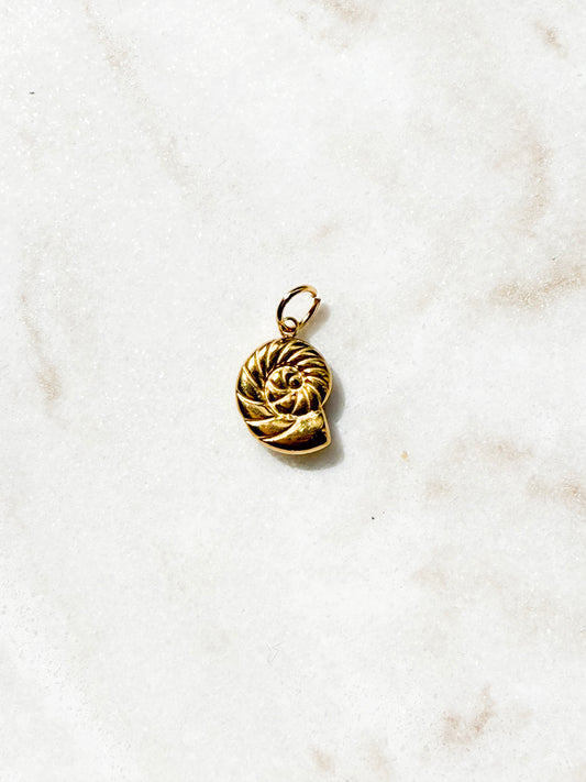 Golden Spiral Charm