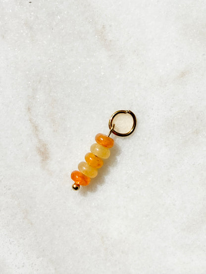Sunstone Bead Charm