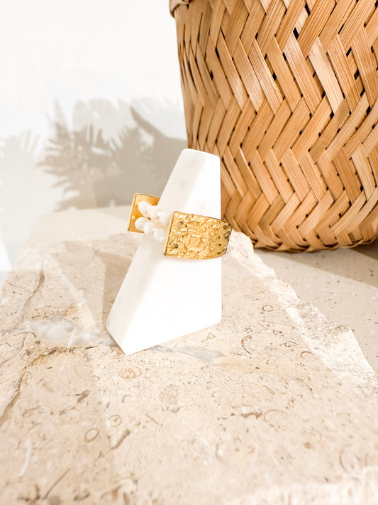 U Pearl Ring