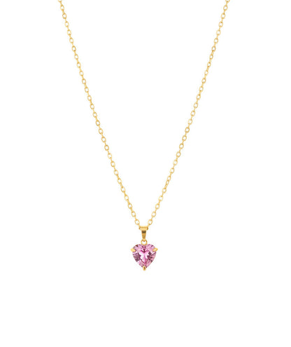 Blush Heart Necklace