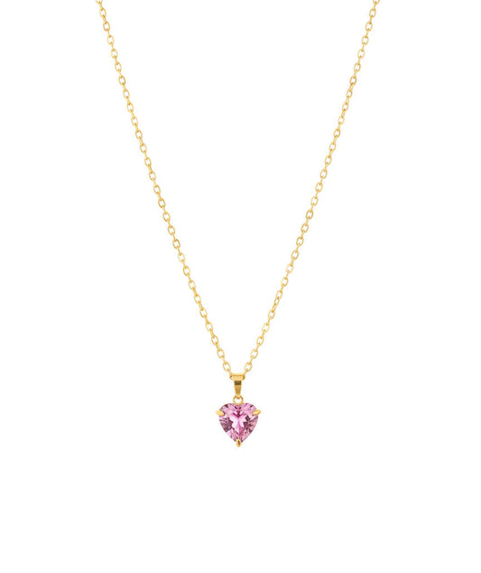 Blush Heart Necklace