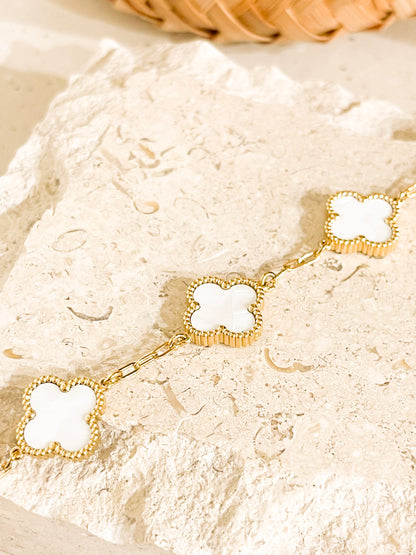White Clover Bracelet