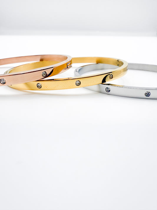 Luxe Gem Bangle