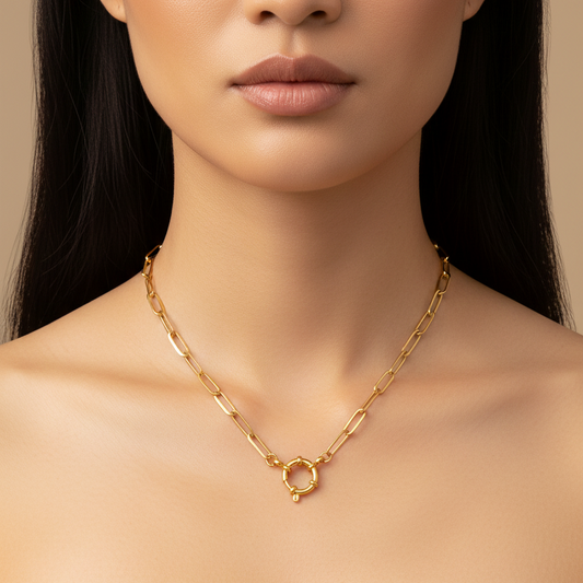 Mira Carabiner Necklace