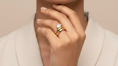 Lumière Double Band Ring