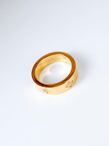 Luxe Sparkle Gem Ring