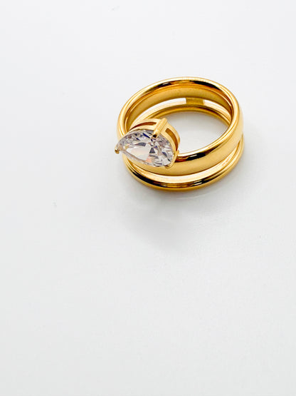 Lumière Double Band Ring