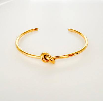 Golden Knot Cuff