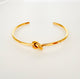 Golden Knot Cuff