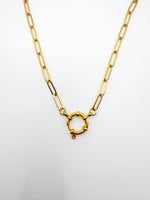 Mira Carabiner Necklace