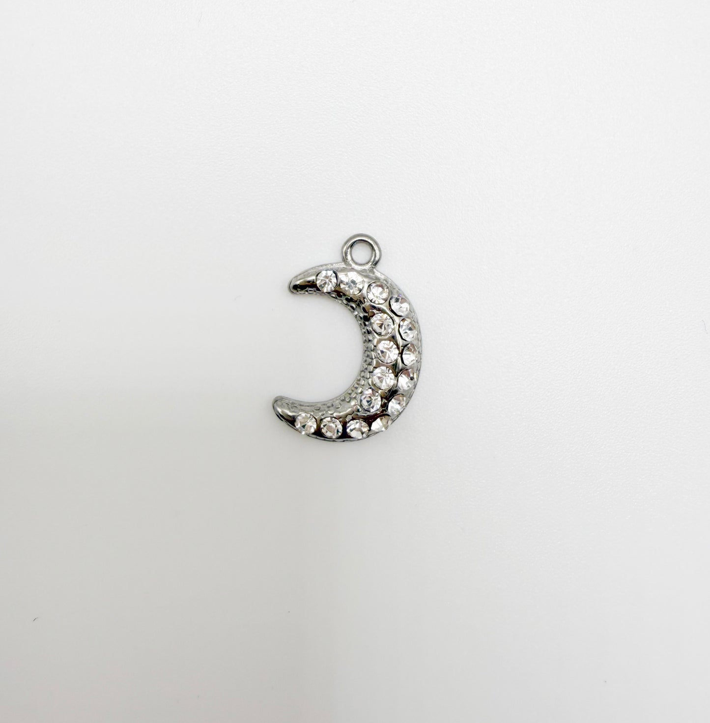 Sparkle Moon Charm