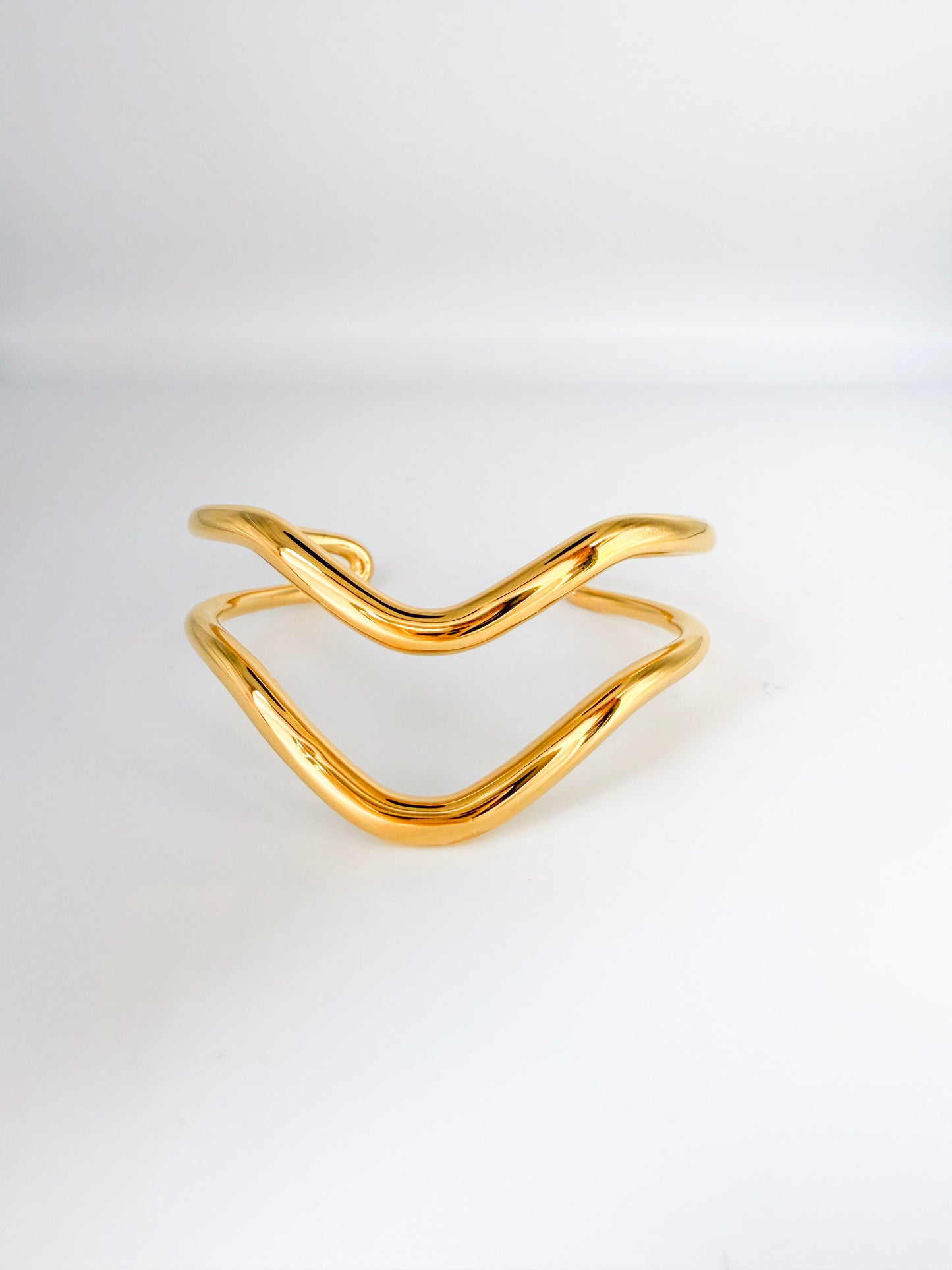 Sculpted Wave Cuff