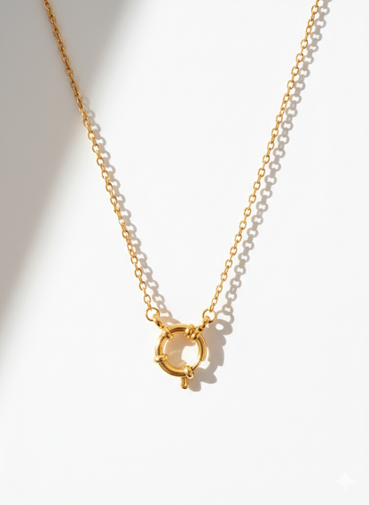 Zara Carabiner Necklace